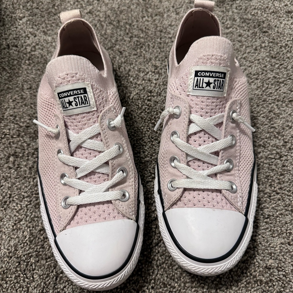 Converse Pink and White Women's Sneakers